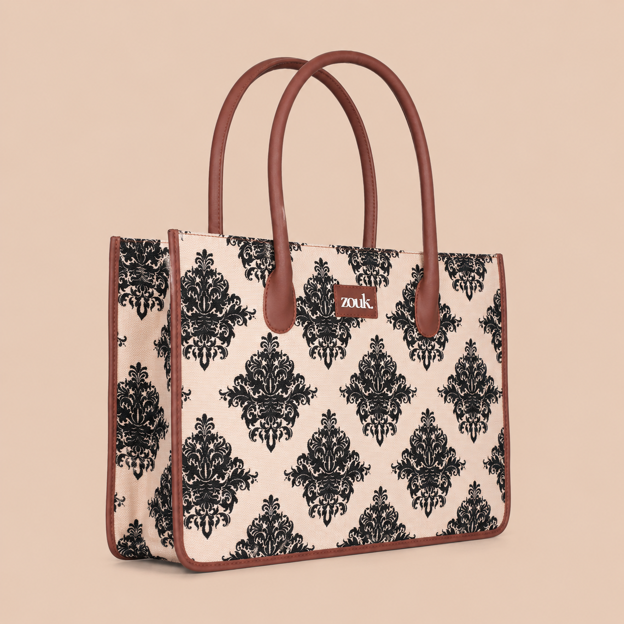 Mughal Motif Book Tote