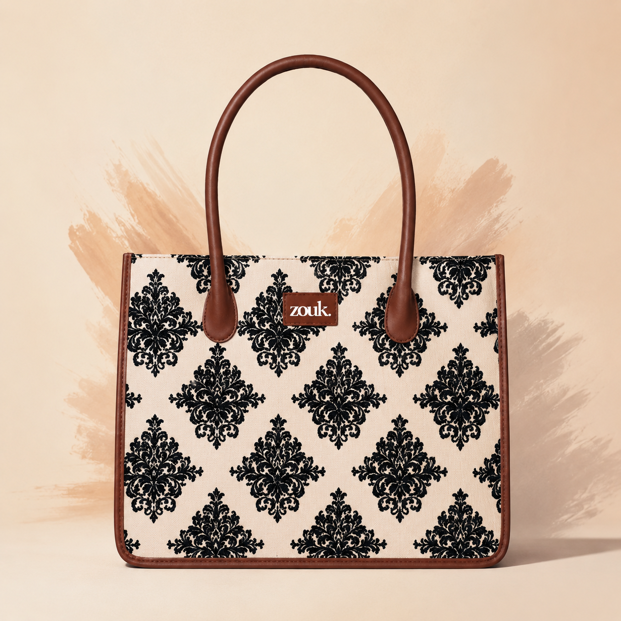 Mughal Motif Book Tote