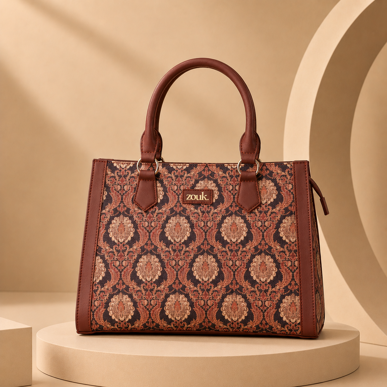 Jodhpur Damask Classic Handbag
