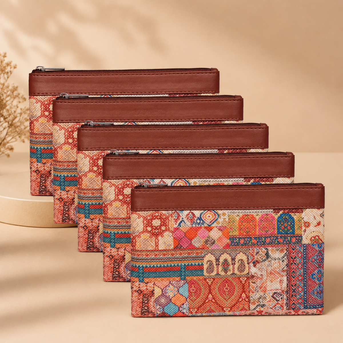 Kutch Gamthi Classic Utility Pouch - Pack of 5