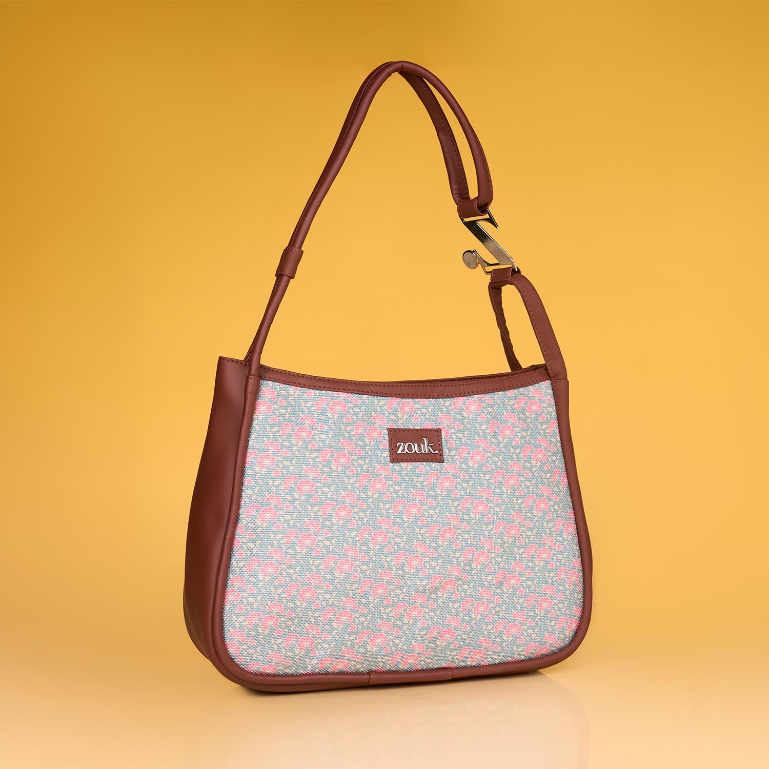 Chettinad Florals Sleek Shoulder Bag
