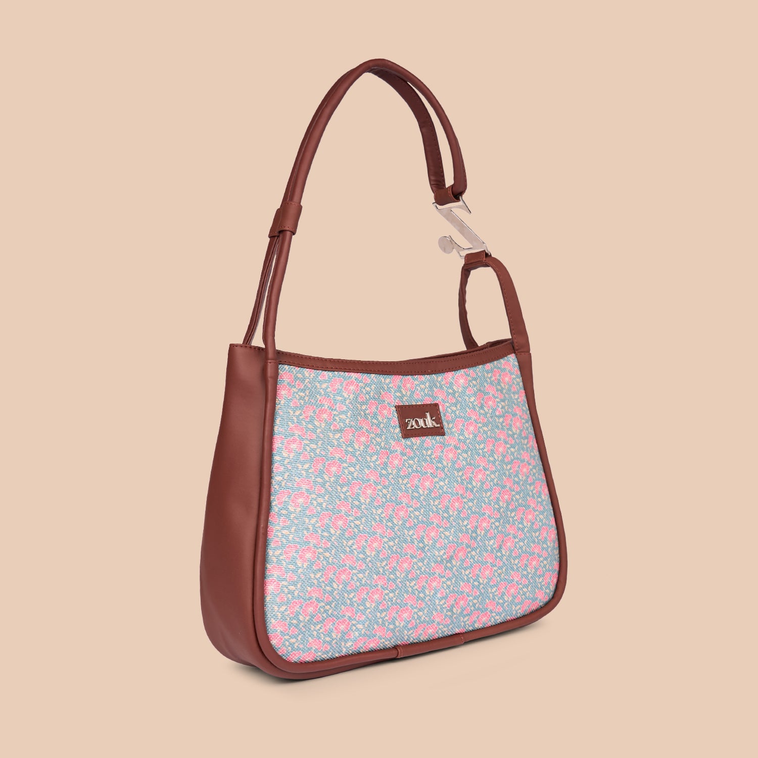 Chettinad Florals Sleek Shoulder Bag