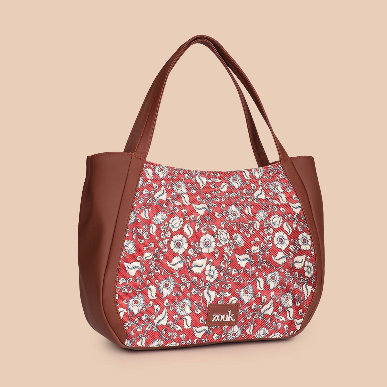 Chittoor Red Kalamkari Luna Handbag