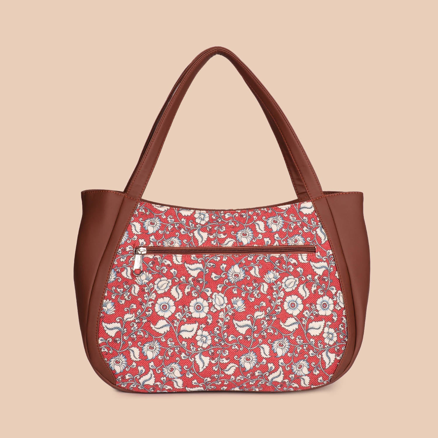 Chittoor Red Kalamkari Luna Handbag