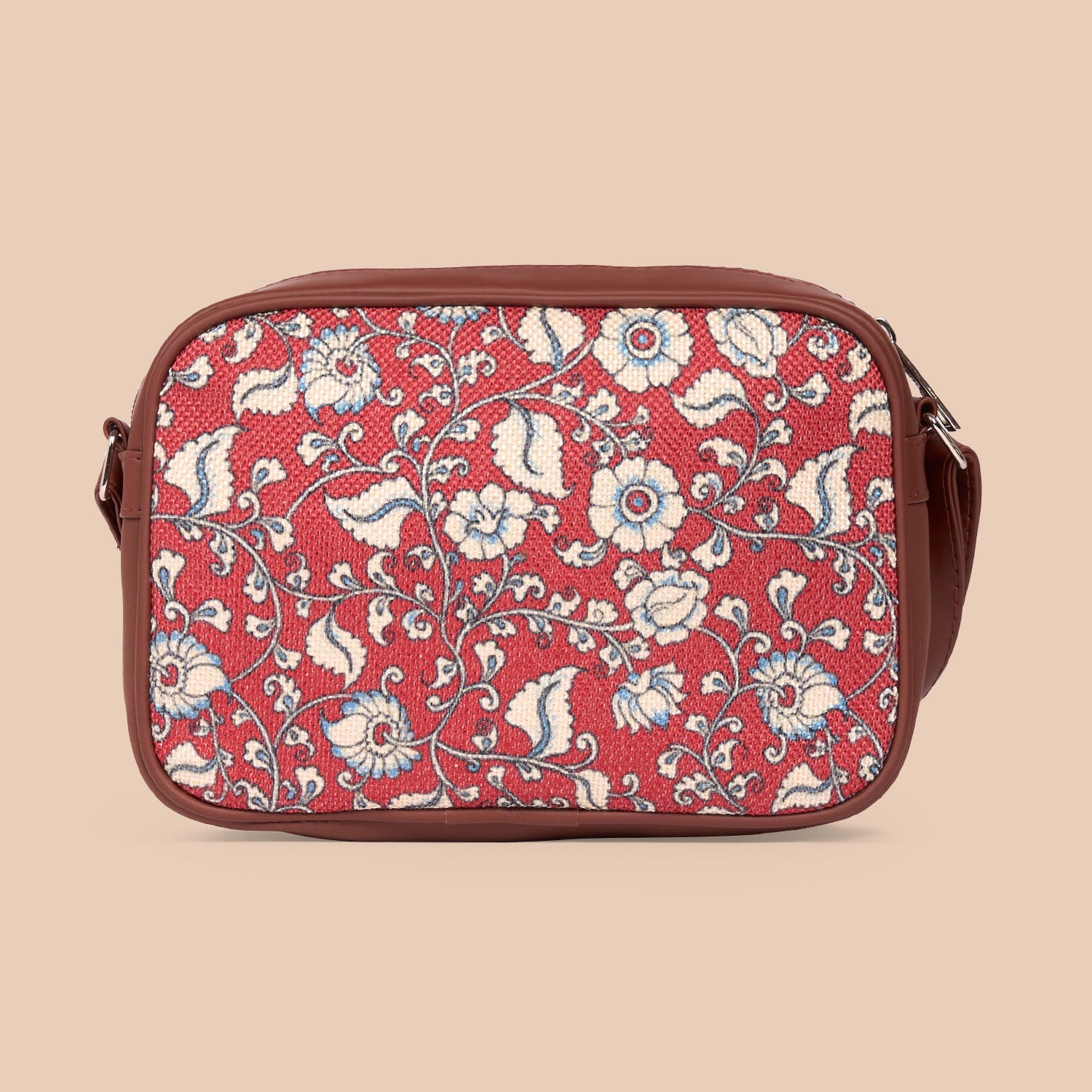Chittoor Red Kalamkari Sling Bag