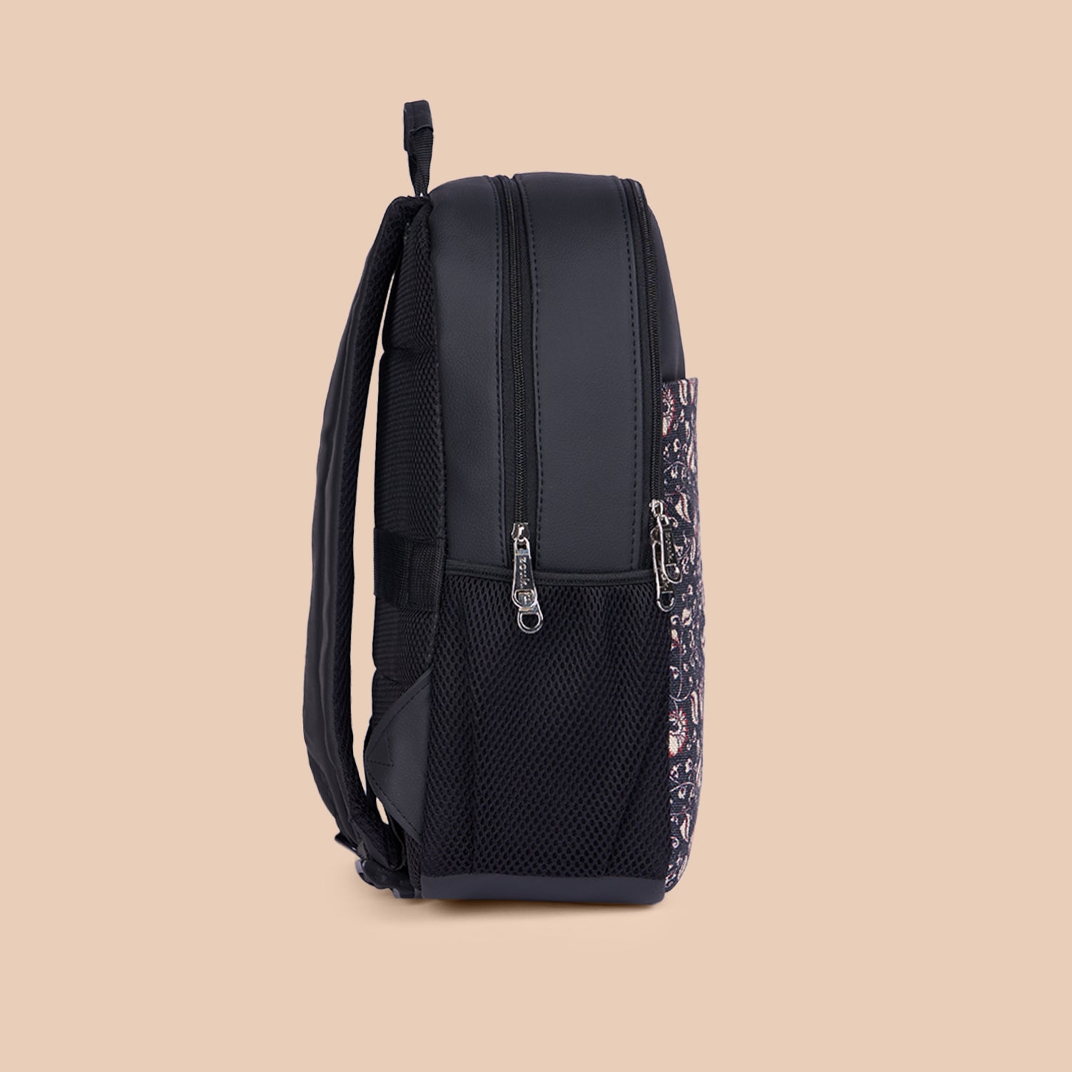 Chittoora Blue Kalamkari Statement Backpack