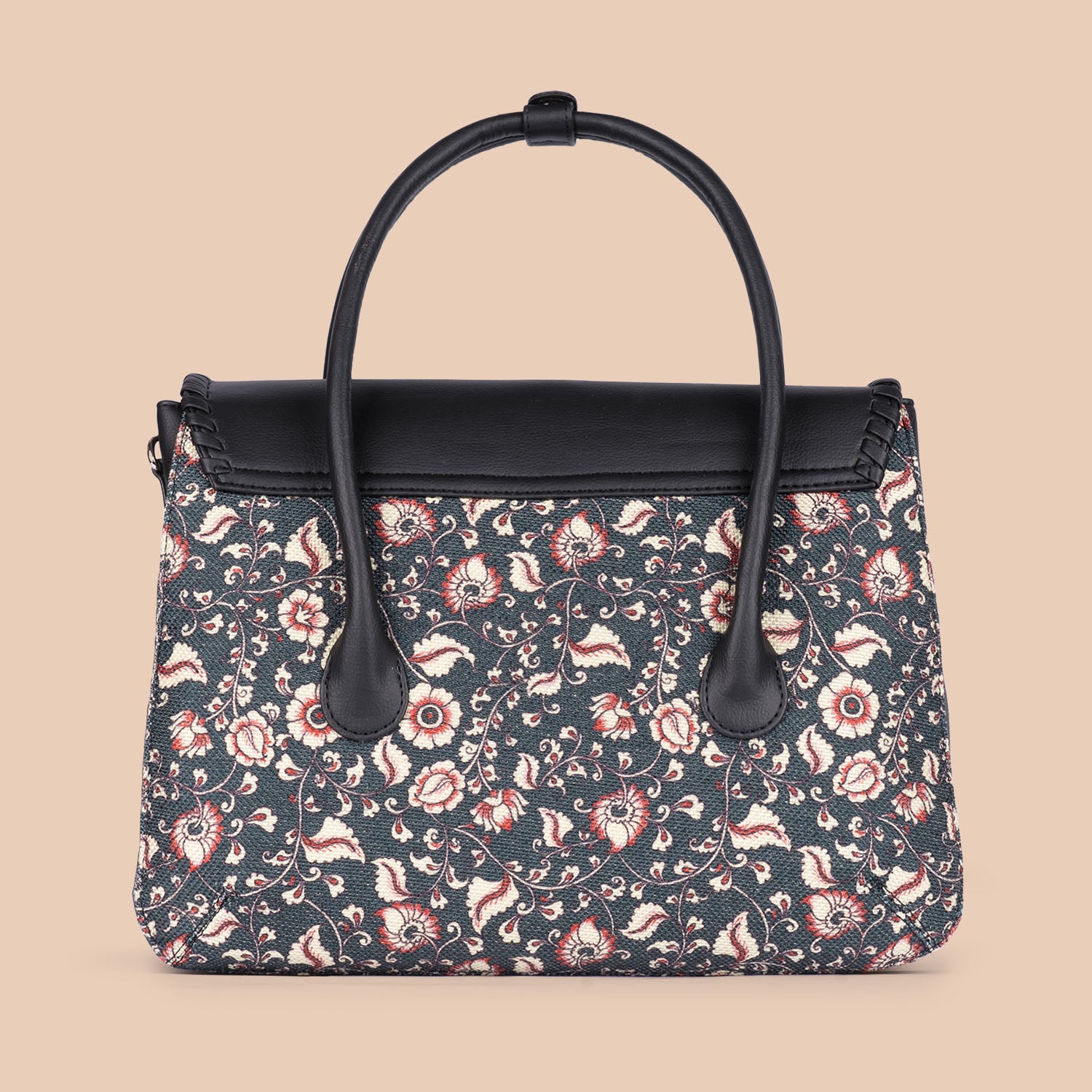 SAK Satchel - Chittoor Blue Kalamkari