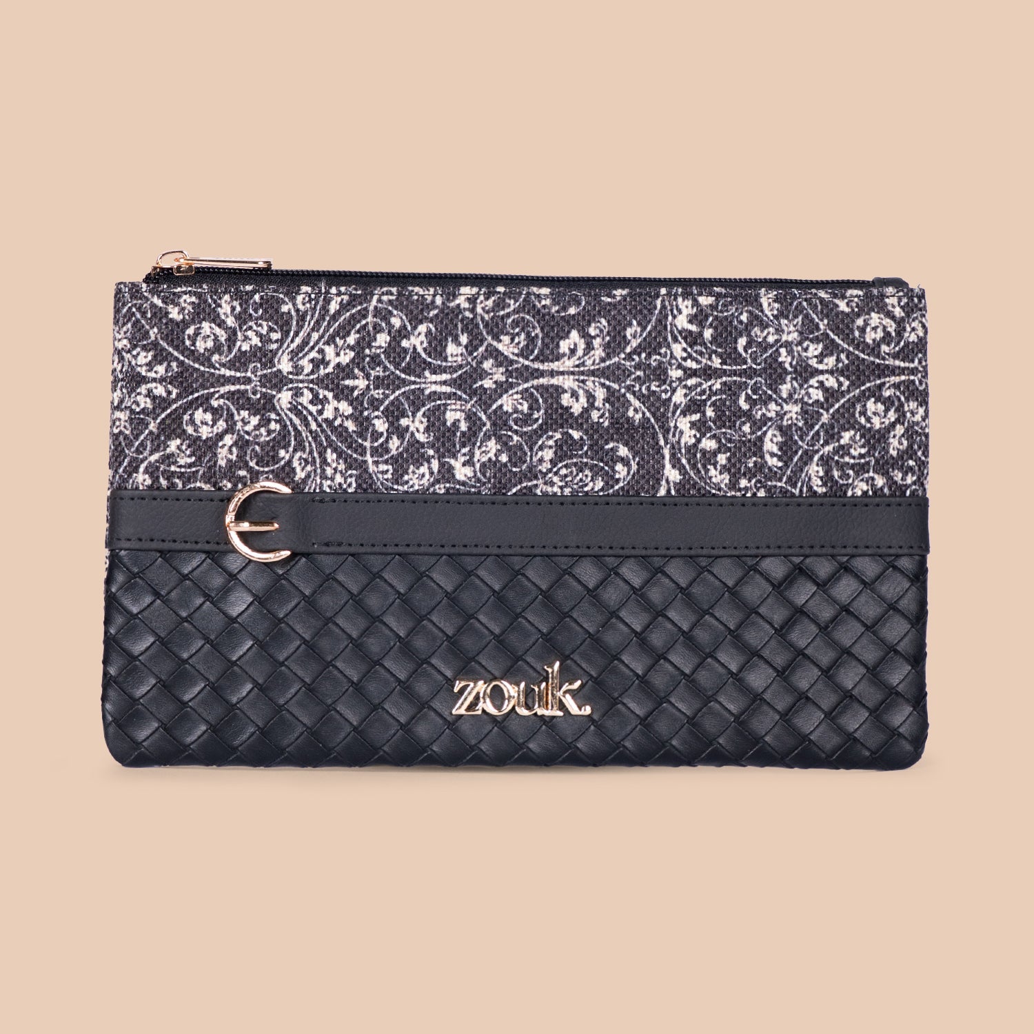 ZIP-Clara Cosmetic Pouch - Lattice Lace