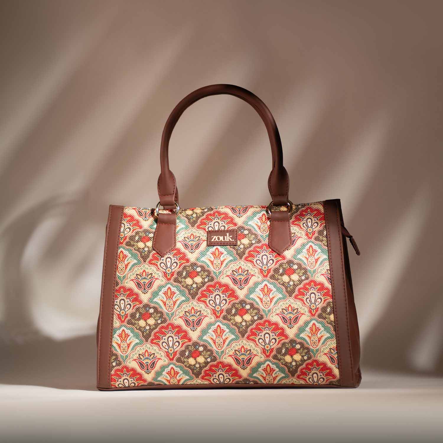 Mughal Art Multicolor Classic Handbag - Main Image
