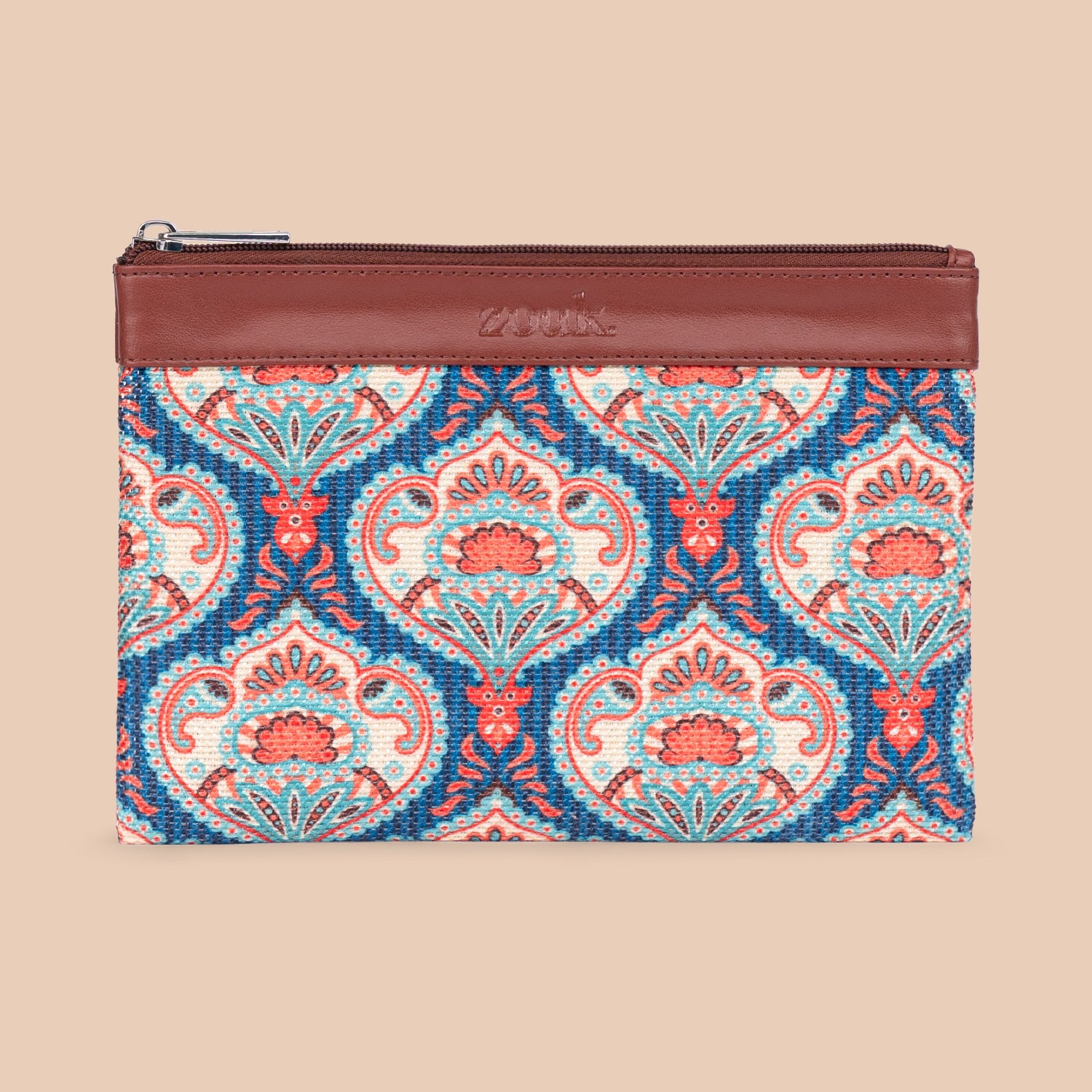 Kovil Blue Cosmetic Pouch