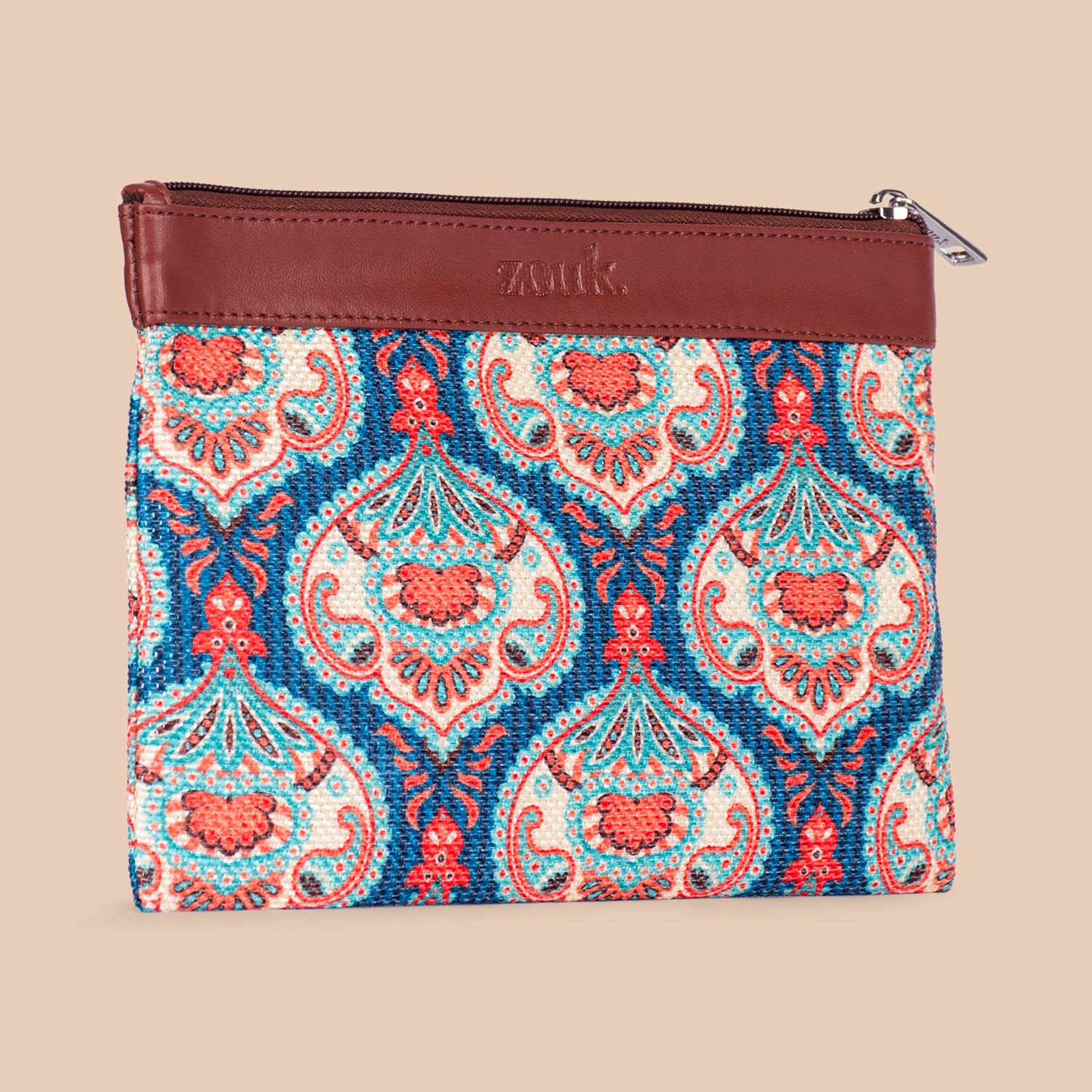 Kovil Blue Cosmetic Pouch