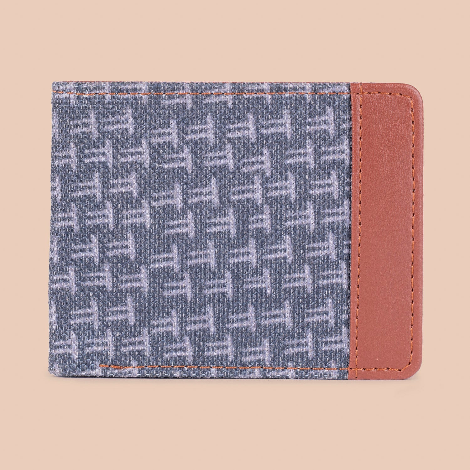 Classic Sleek Men's Wallet - Charcoal Abyss