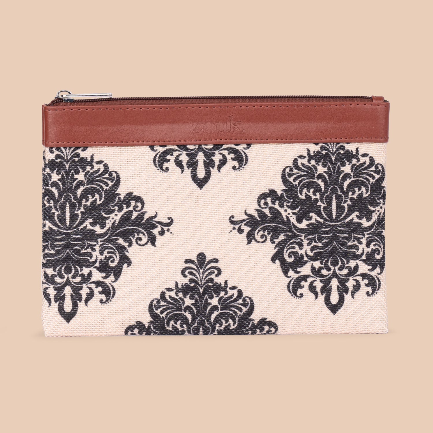 Mughal Motif Cosmetic Pouch