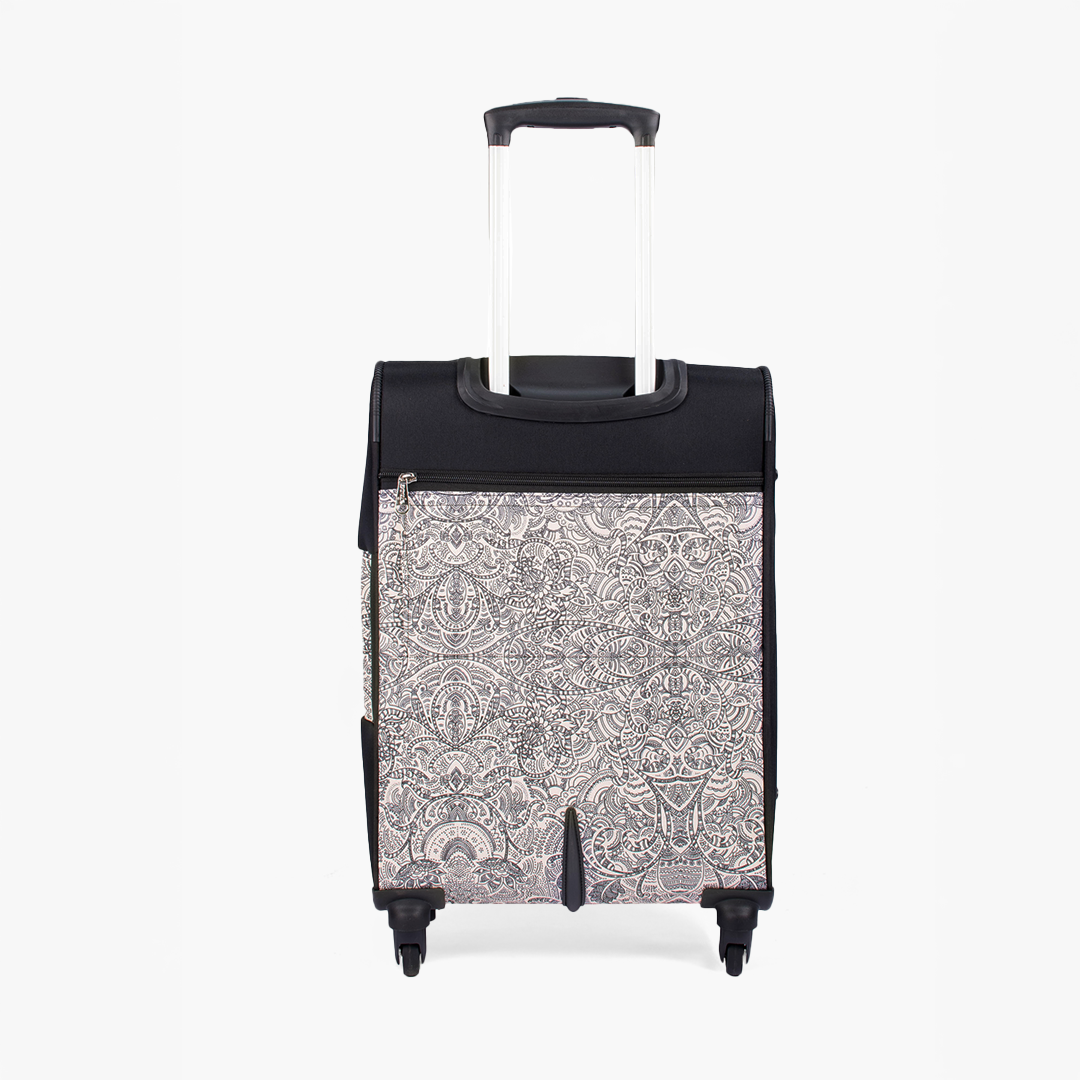 Colaba Shirin Saira Trolley Bag - (Black)