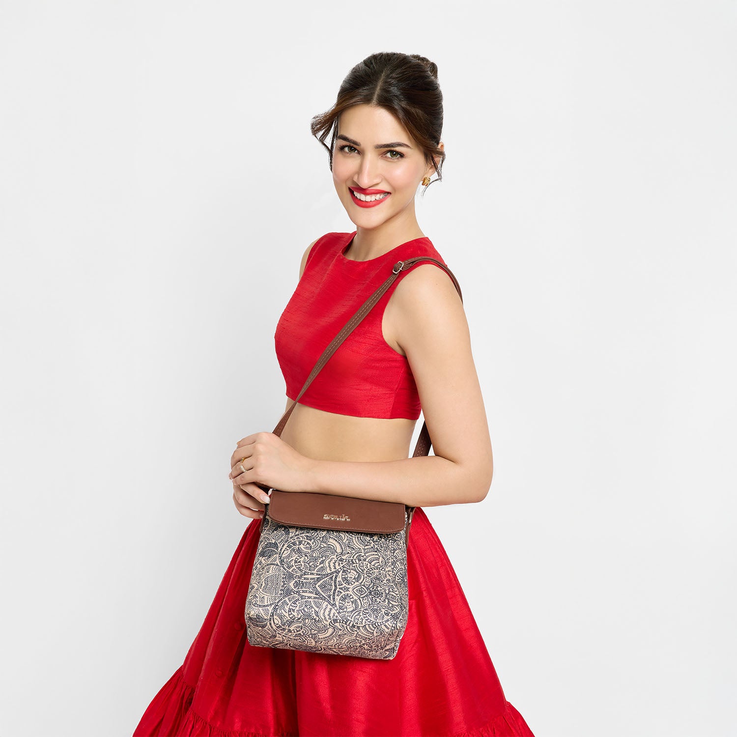 Colaba Shirin Flap Sling Bag