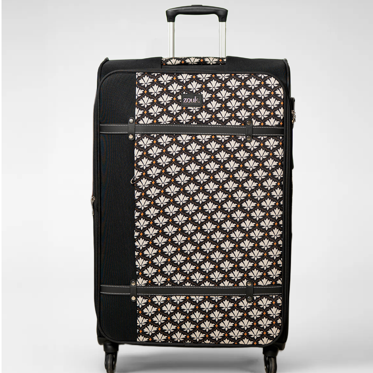 Bidri Kaiser Saira Trolley Bag - Black (Large)