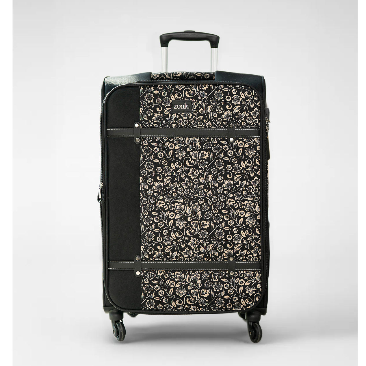 FloMotif Saira Trolley Bag Black (Medium)