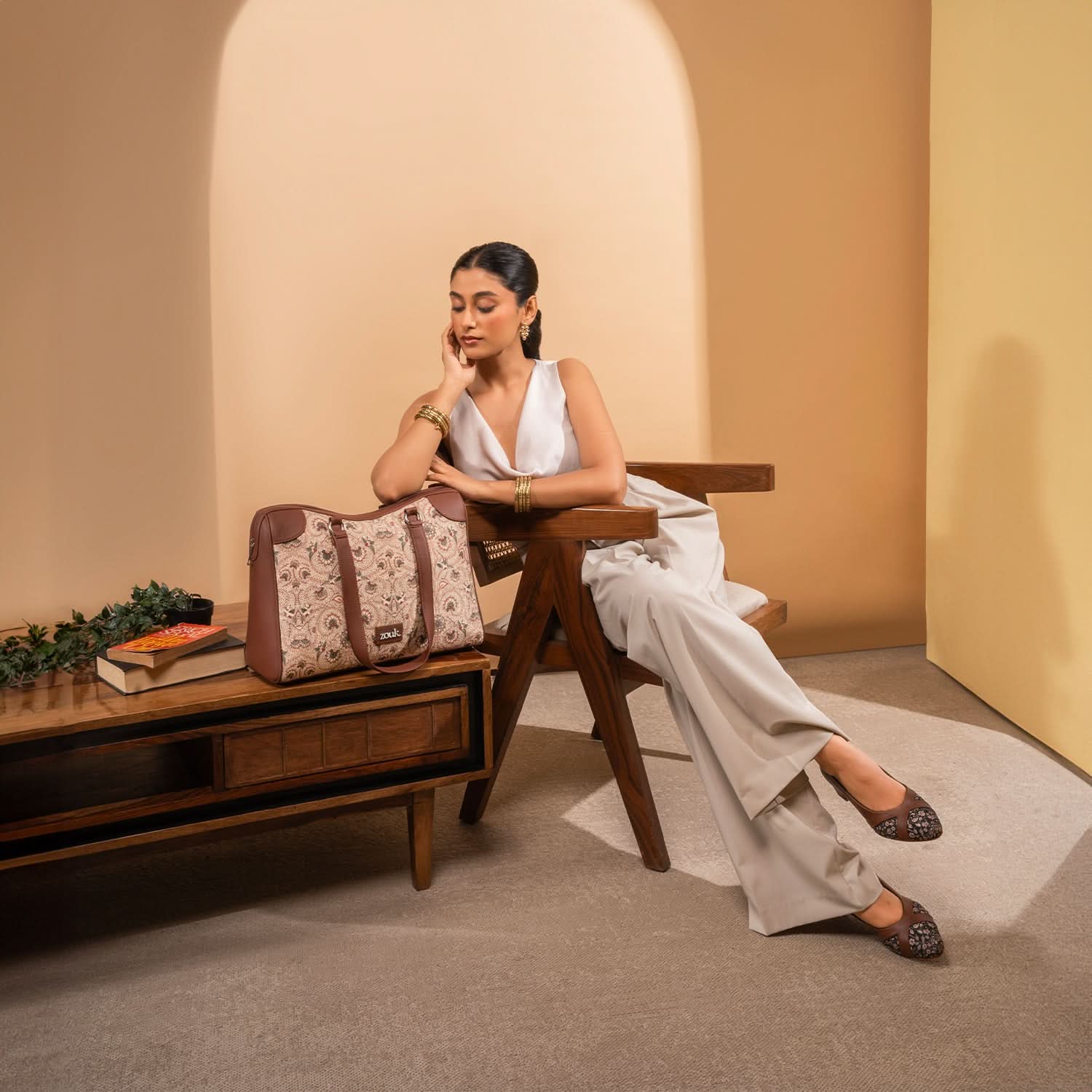 Pedana Kalamkari Conference Office Bag