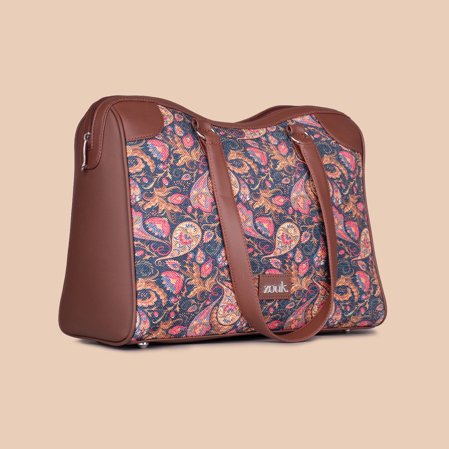 Paisley Print Conference Office Bag