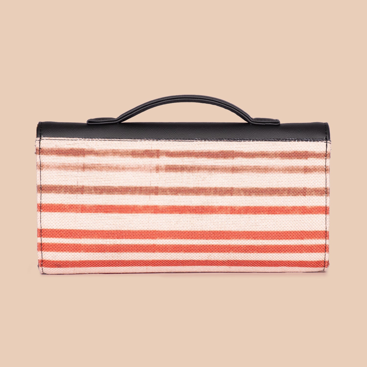 Rhea Kapoor Clutch - Qutub Stripes