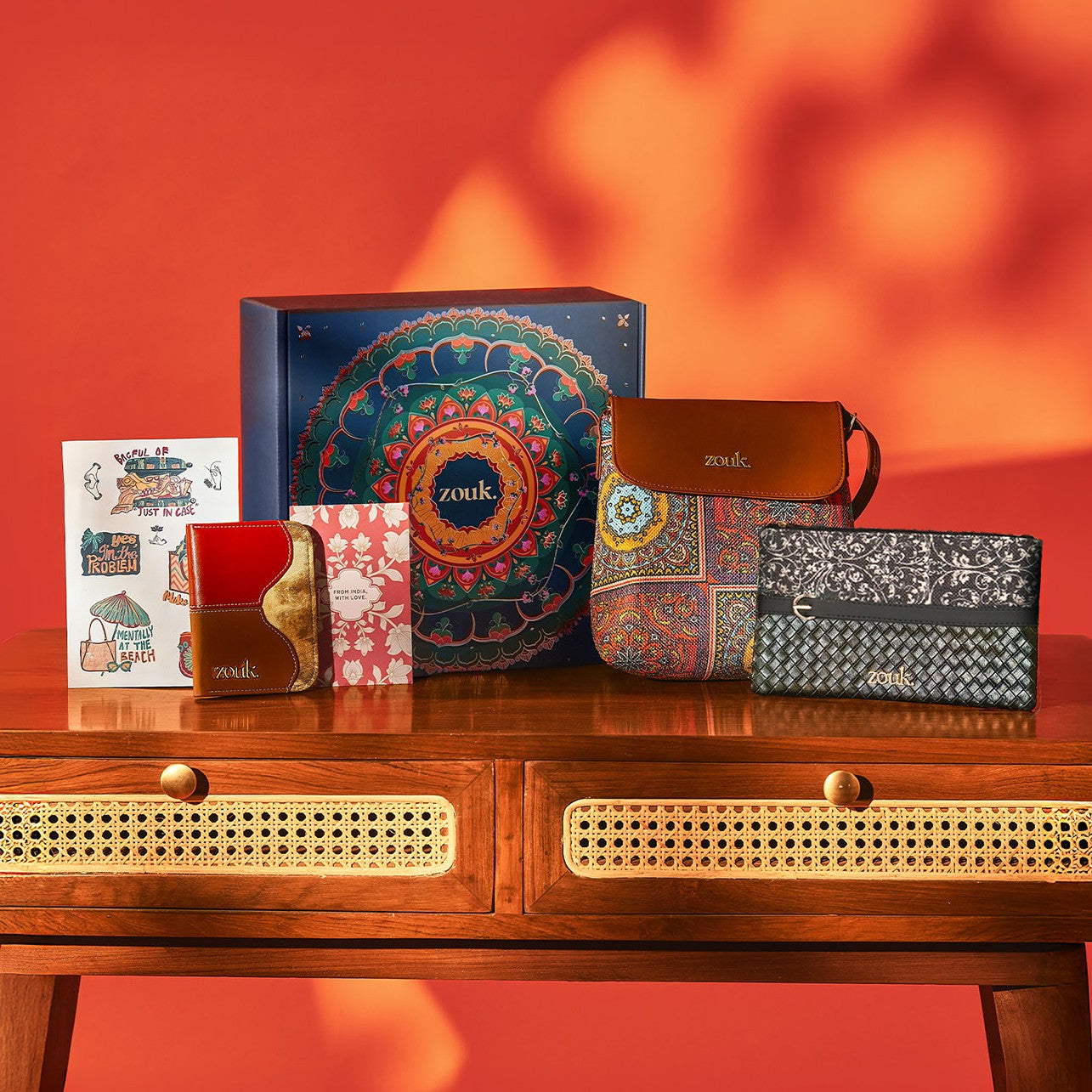 Mandala Getaway Tapestry Gift Box