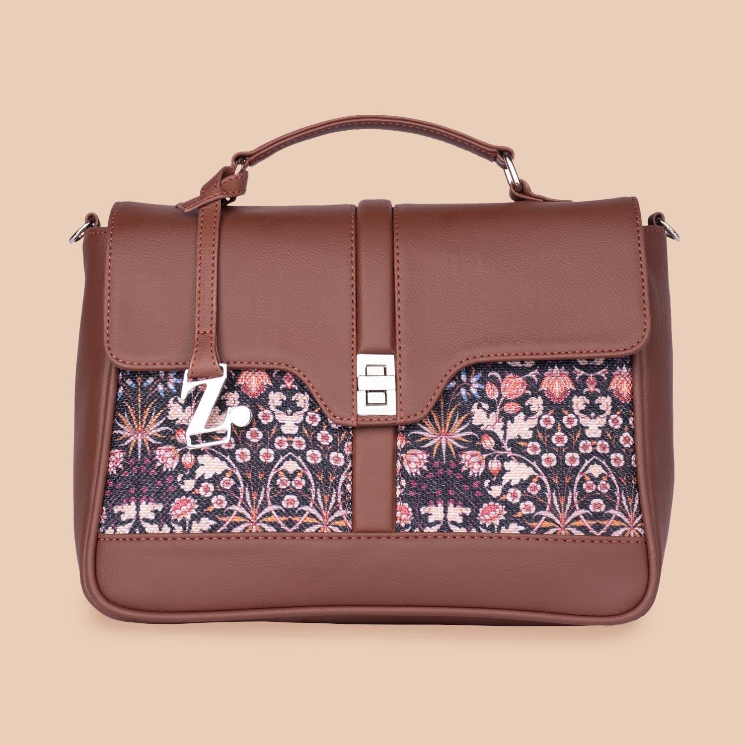 ZIP-Kriti Sanon - Kashmir Blooms Nessa Satchel