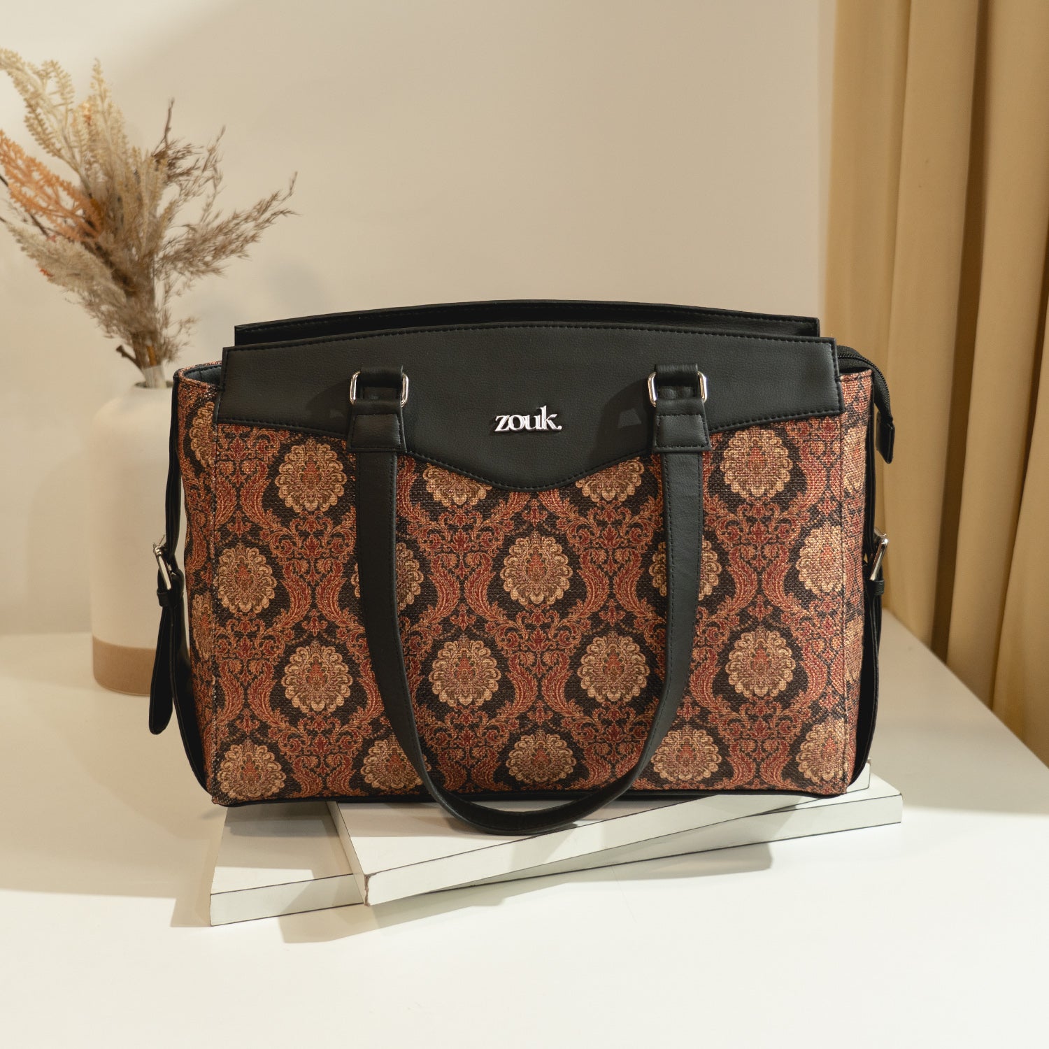 Jodhpur Damask Women s Work Bag