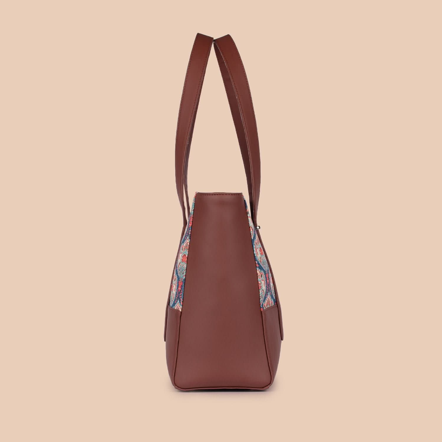 Zouk Kovil Blue Maya Multitasker Tote Bag