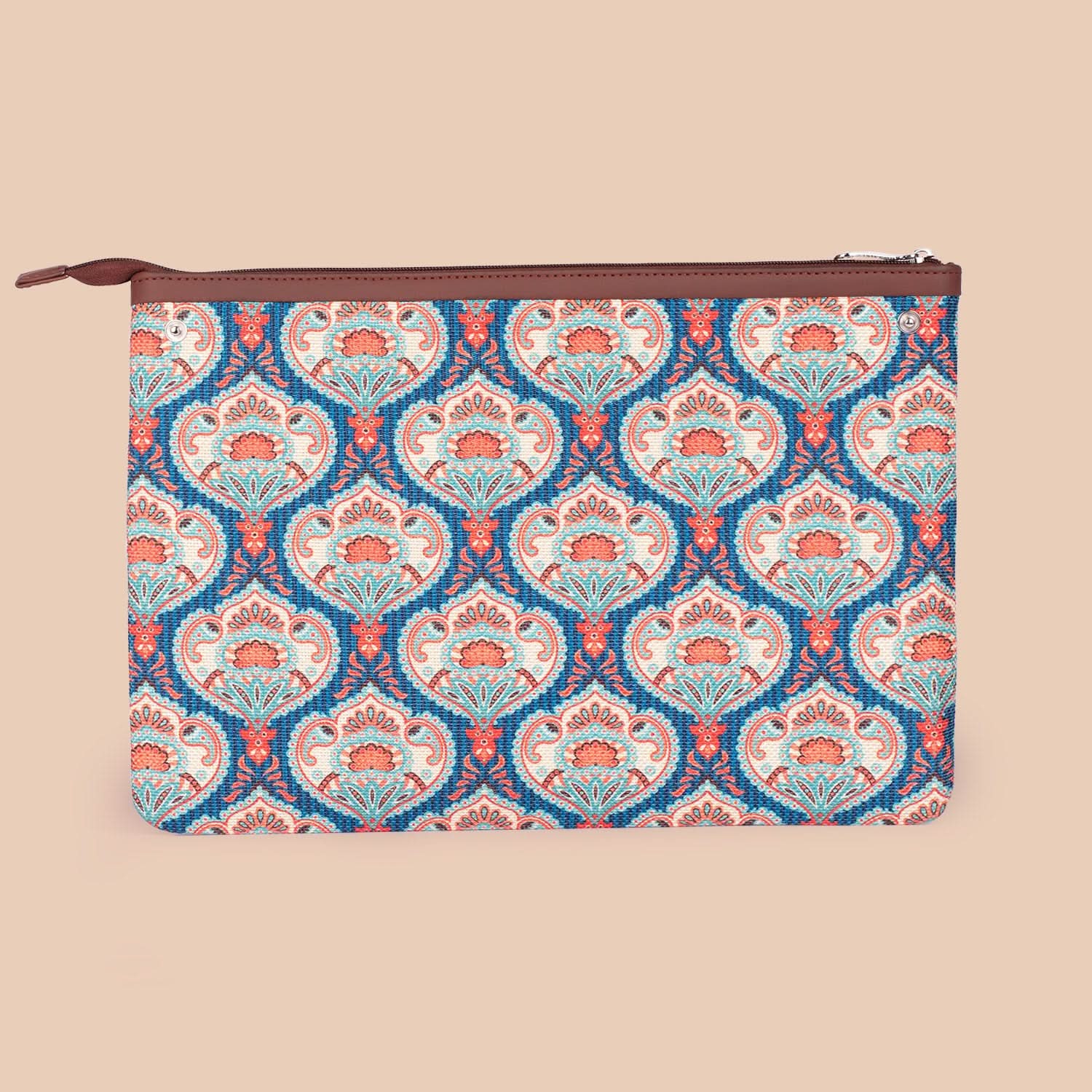Zouk Kovil Blue Maya Multitasker Tote Bag