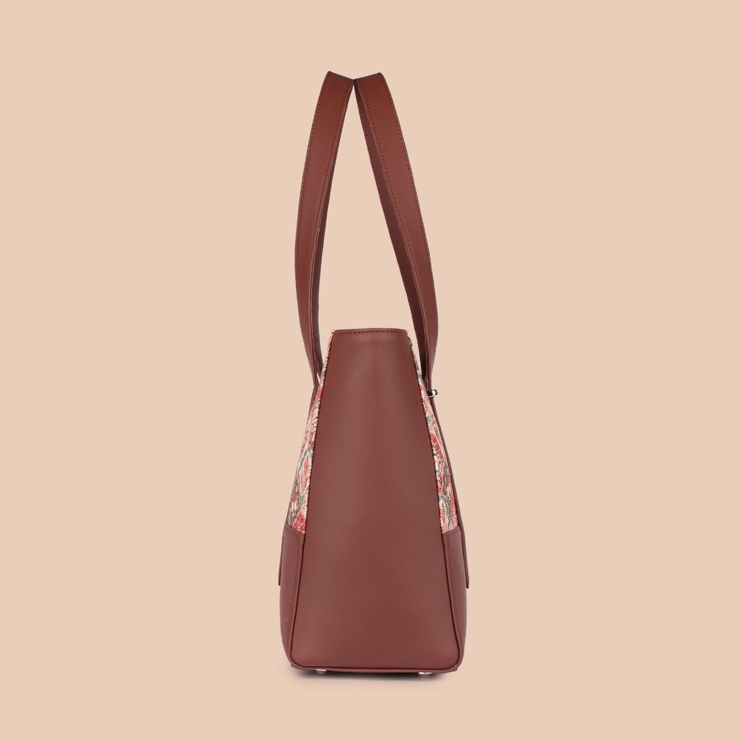 Zouk Mughal Art Multicolor Maya Multitasker Tote Bag