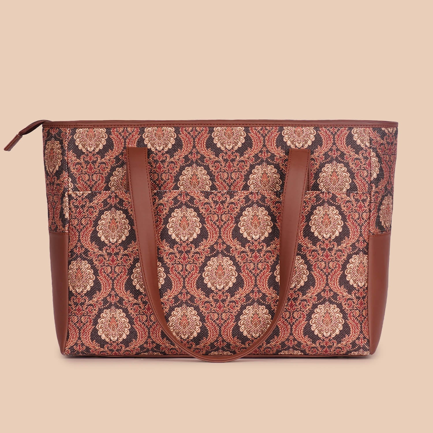 Jodhpur Damask Mother's Bag