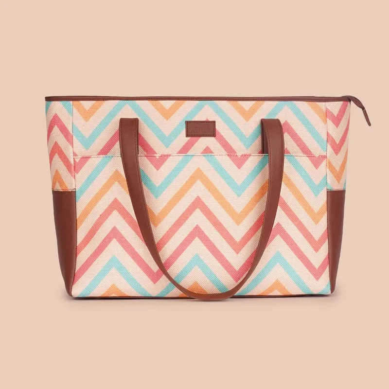 WavBeach - Mother's Bag & Chain Wallet Combo