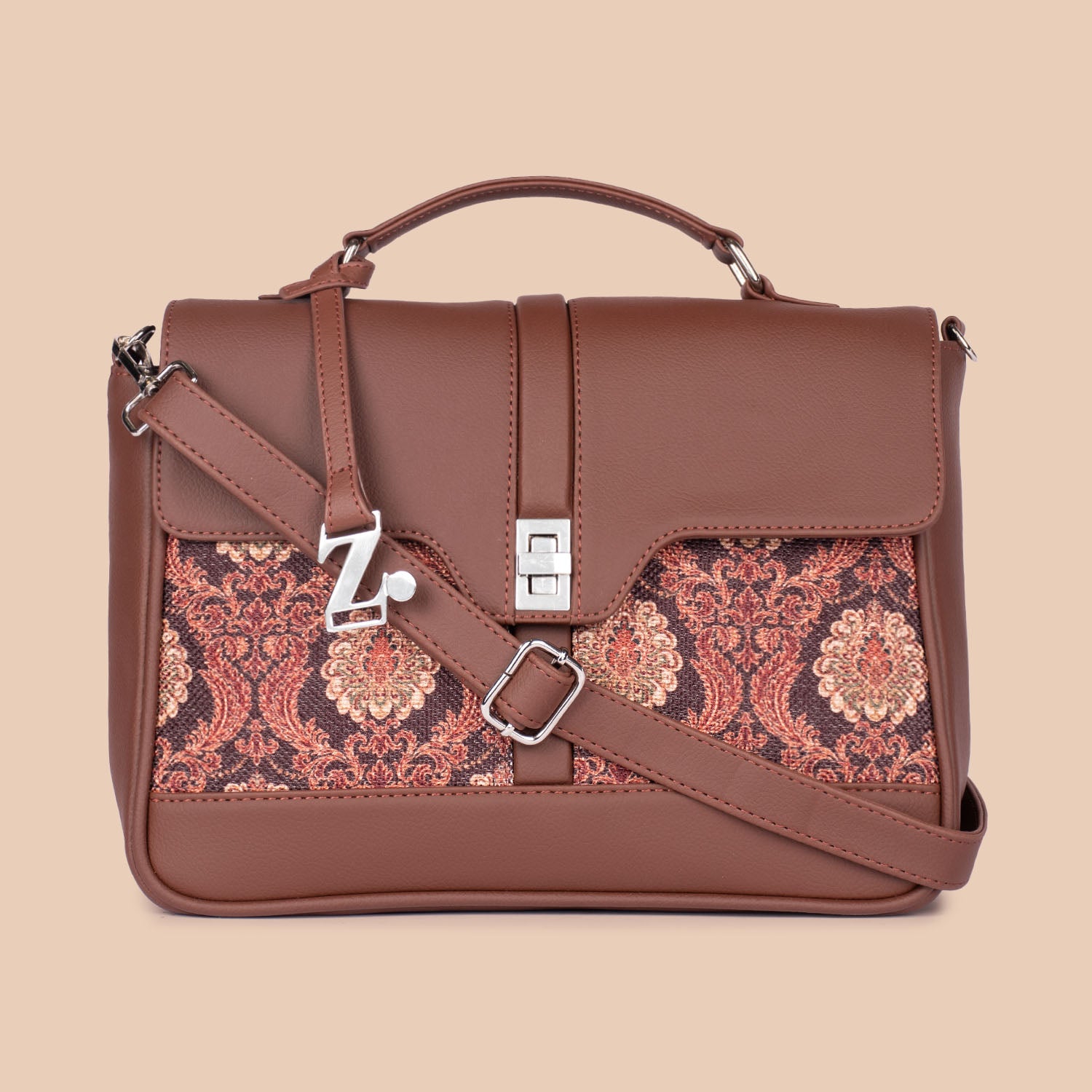 Kriti Sanon - Jodhpur Damask Nessa Satchel