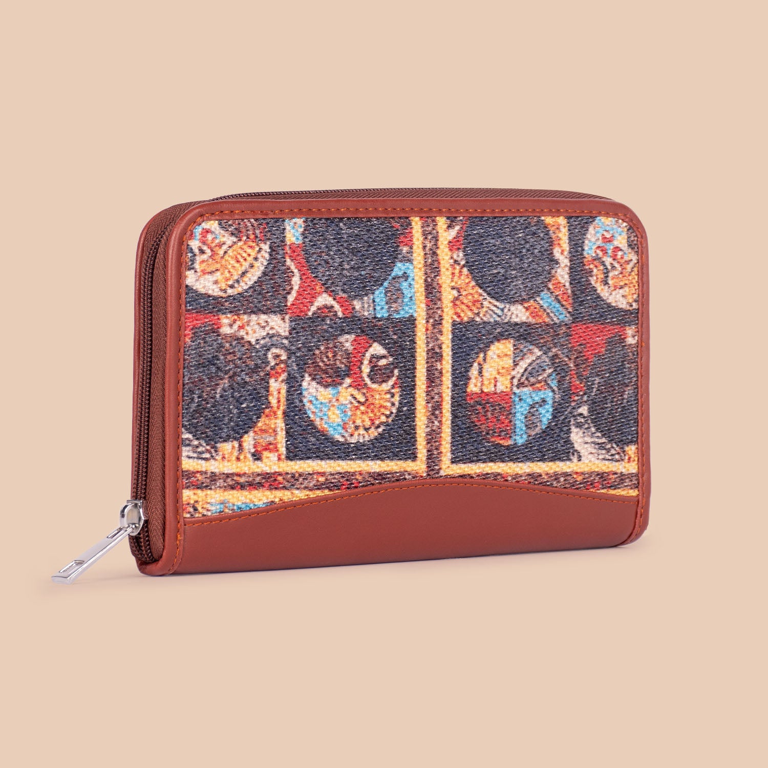 African Art Chain Wallet
