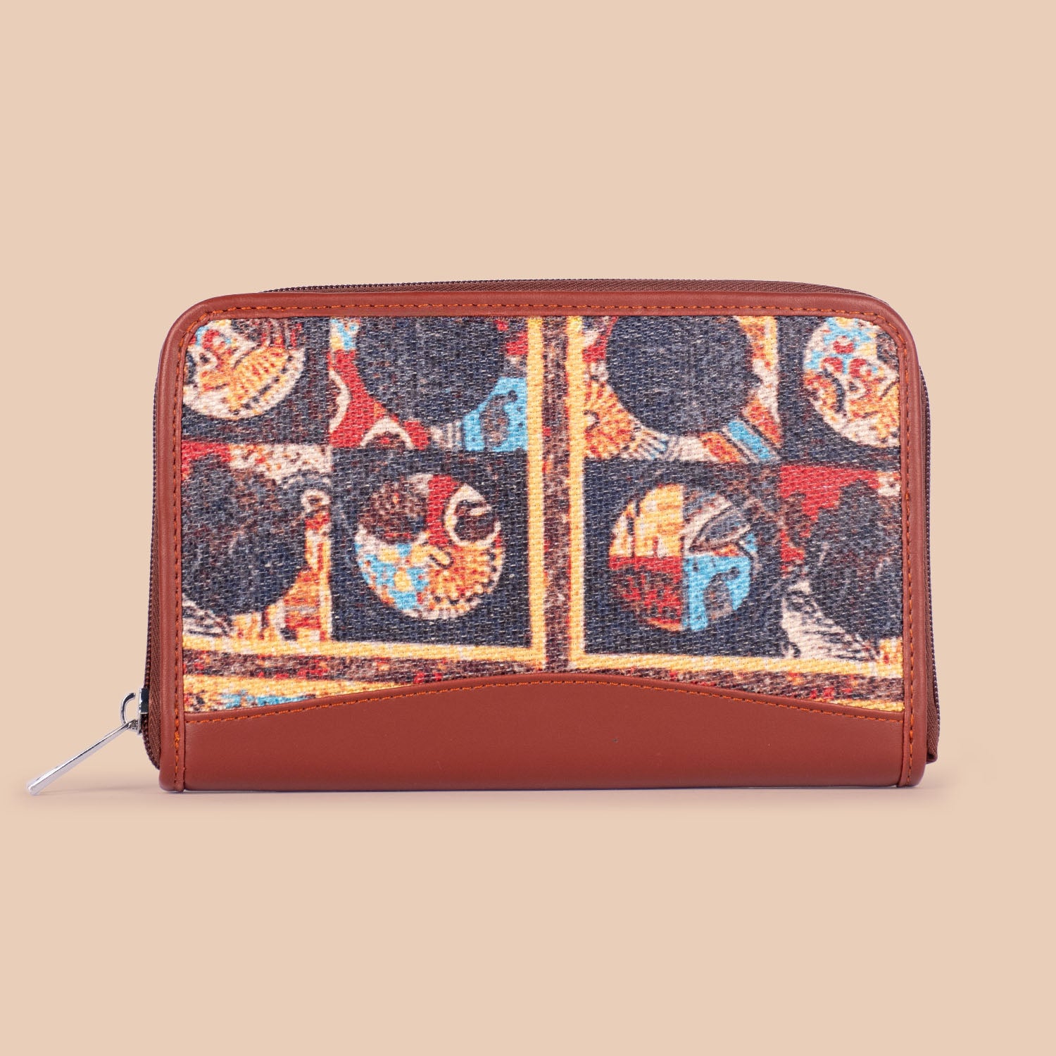 African Art Chain Wallet