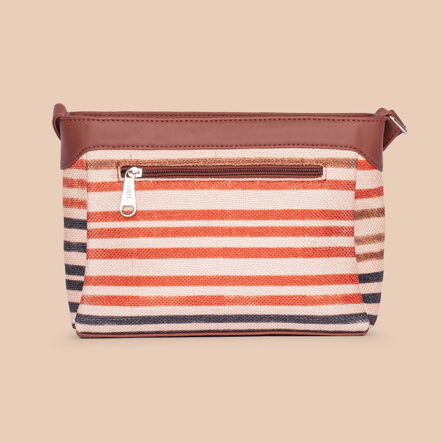 ZIP-Qutub Stripes Harmony Sling Bag