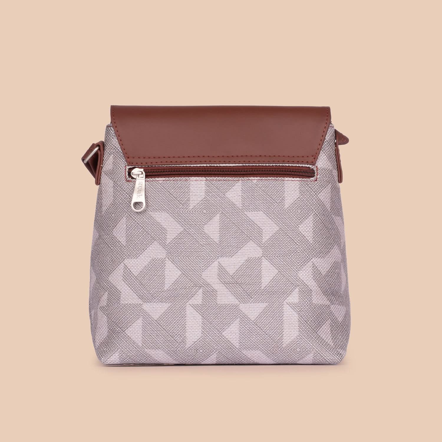 Aravalli Abstract Flap Sling Bag