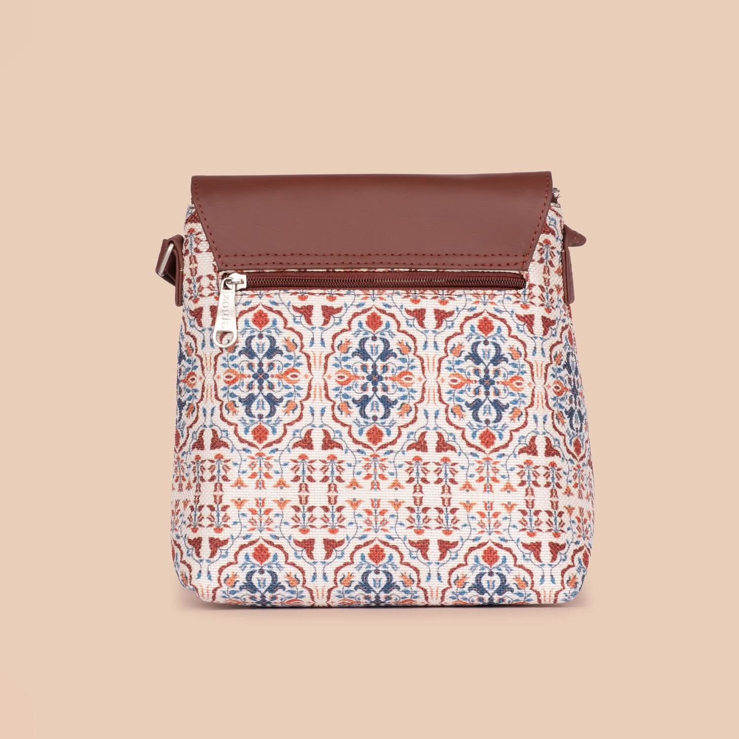 Agra Floral Flap Sling Bag