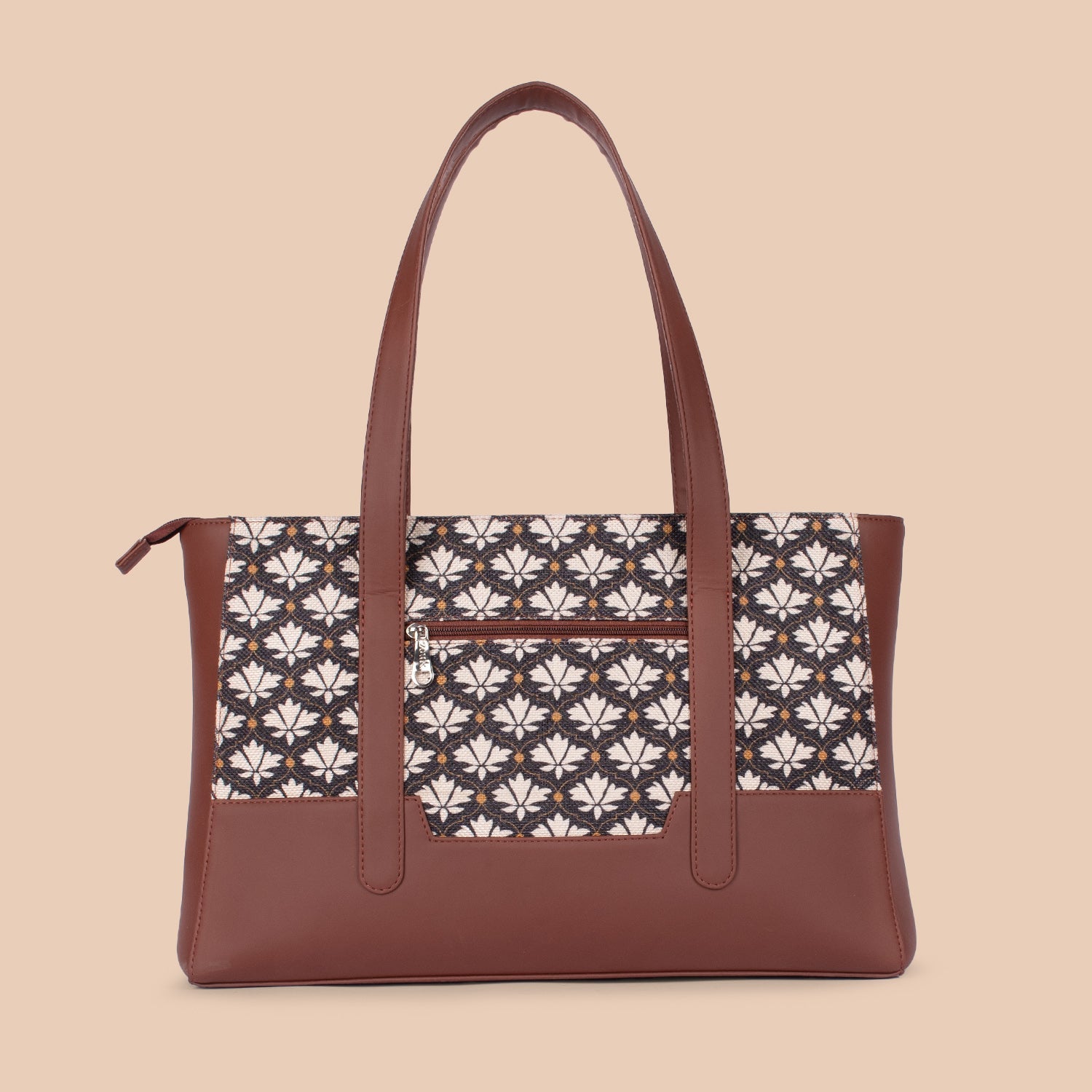 ZIP-Zouk Bidri Kaiser Maya Multitasker Tote Bag