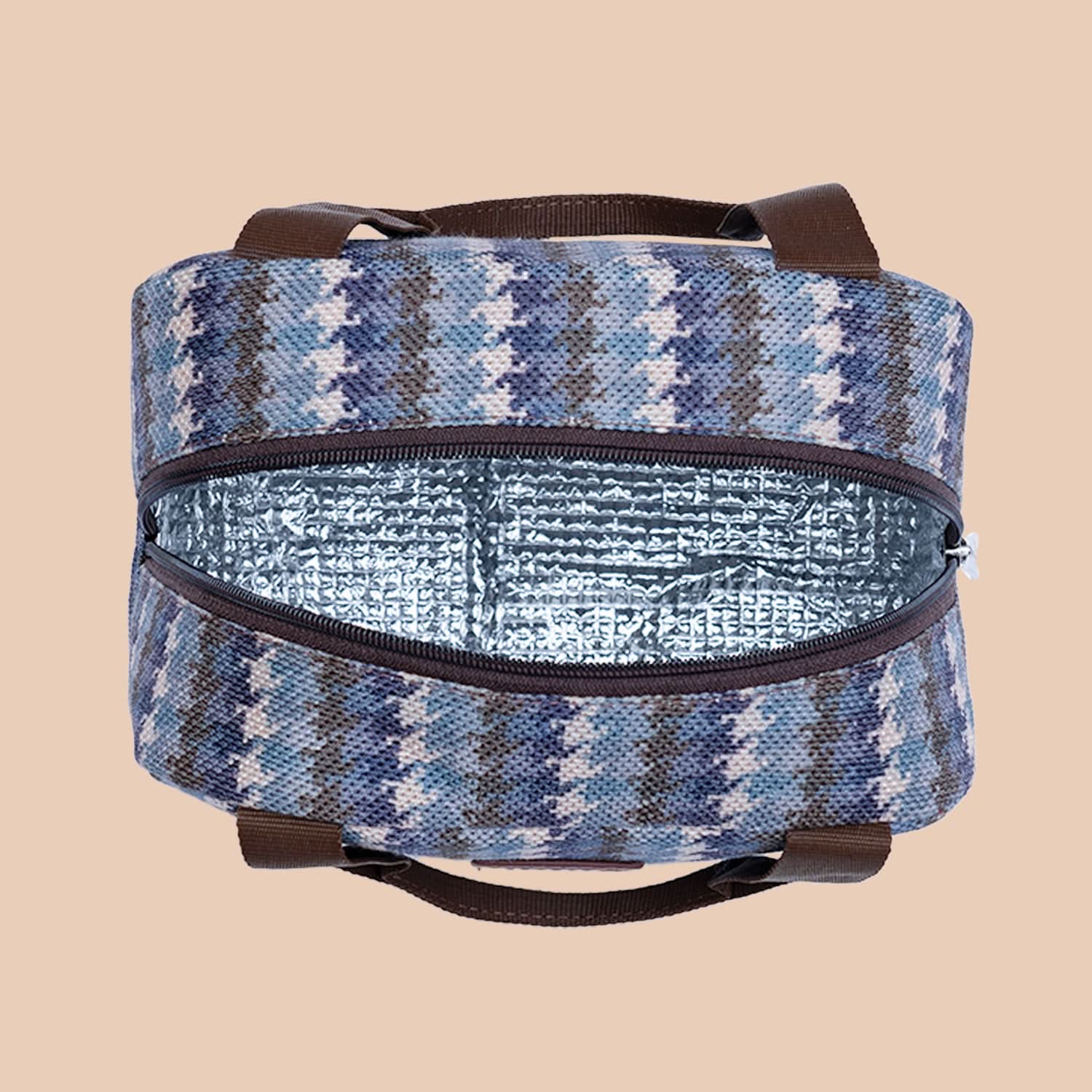 Bombay Houndstooth Lunch Bag