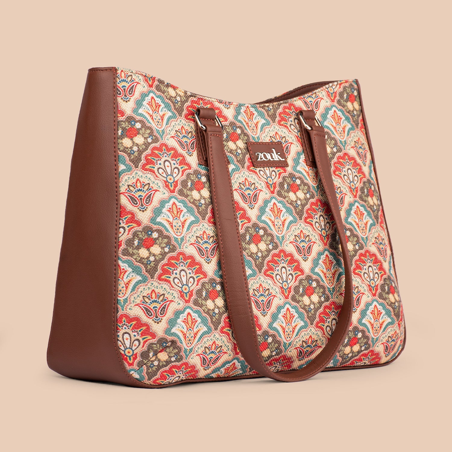 Mughal Art Multicolor Getaway Handbag