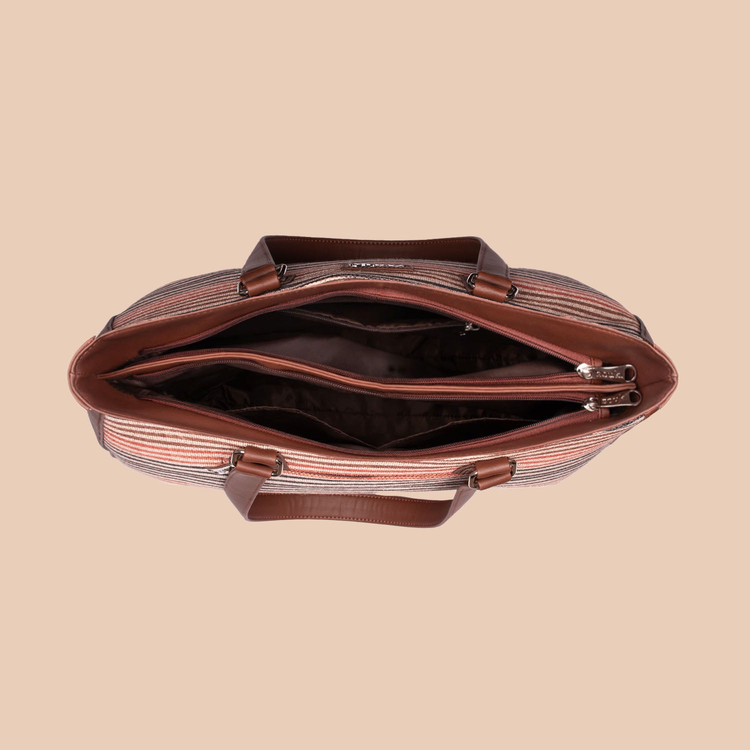 Qutub Stripes Getaway Handbag