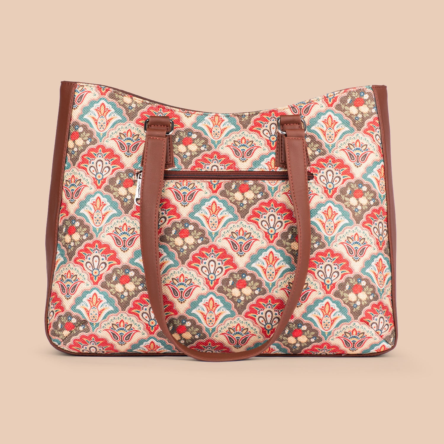 Mughal Art Multicolor Getaway Handbag