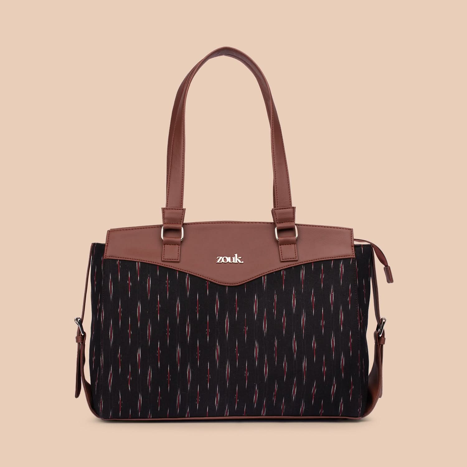 Ikat GreRed Women's Work Bag Brown