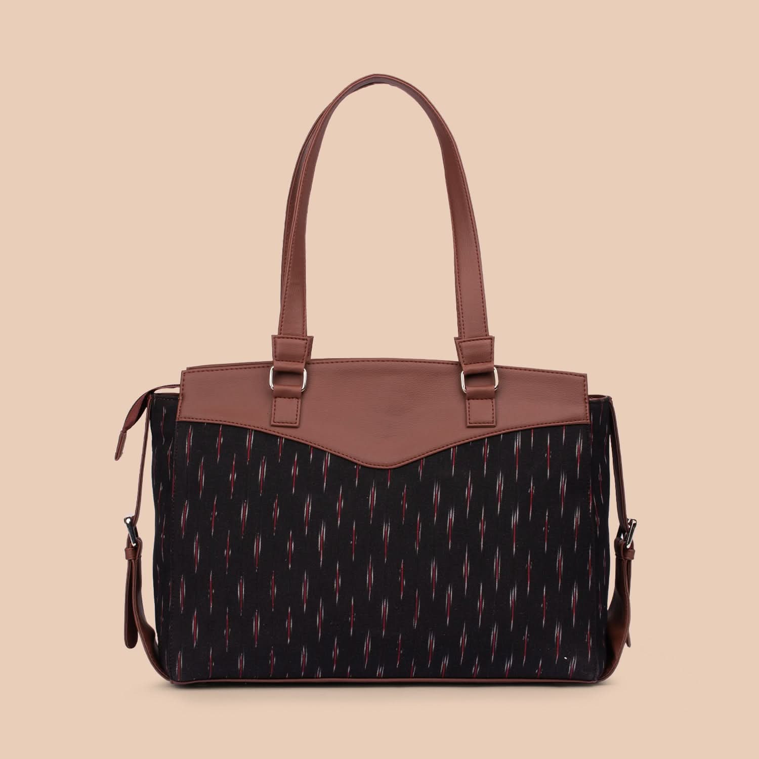 Ikat GreRed Women's Work Bag Brown
