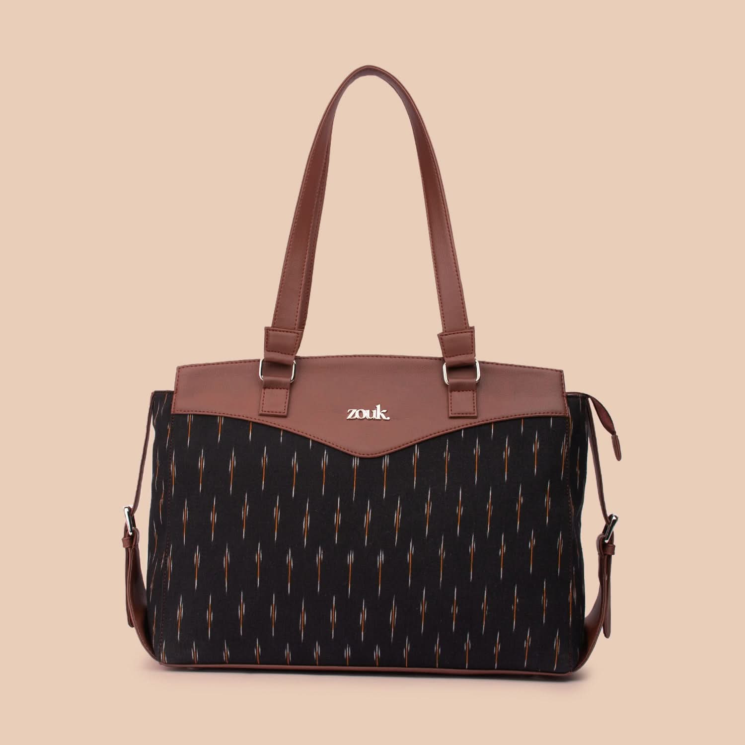 Ikat GreRe Women's Work Bag Brown