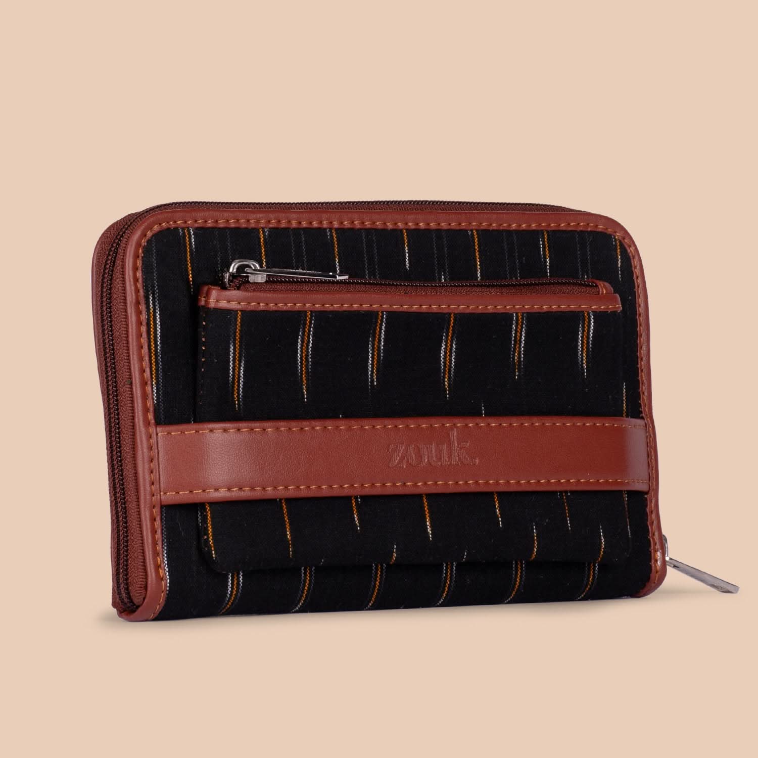 Ikat GreRe Classic Zipper Wallet