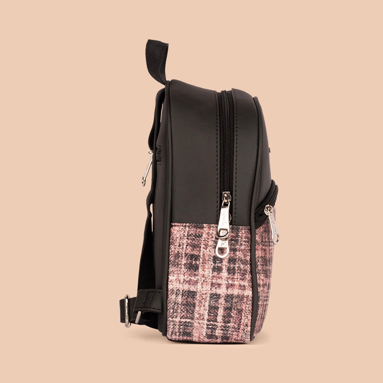 ZIP-Dalila Mini-Daypack - Cashmere Noir (Pink)