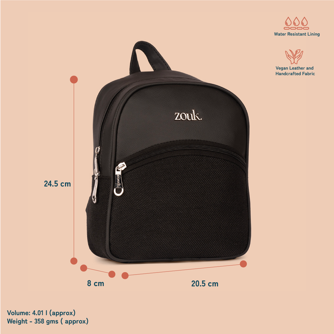 Dalila Mini-Daypack - Jet Black