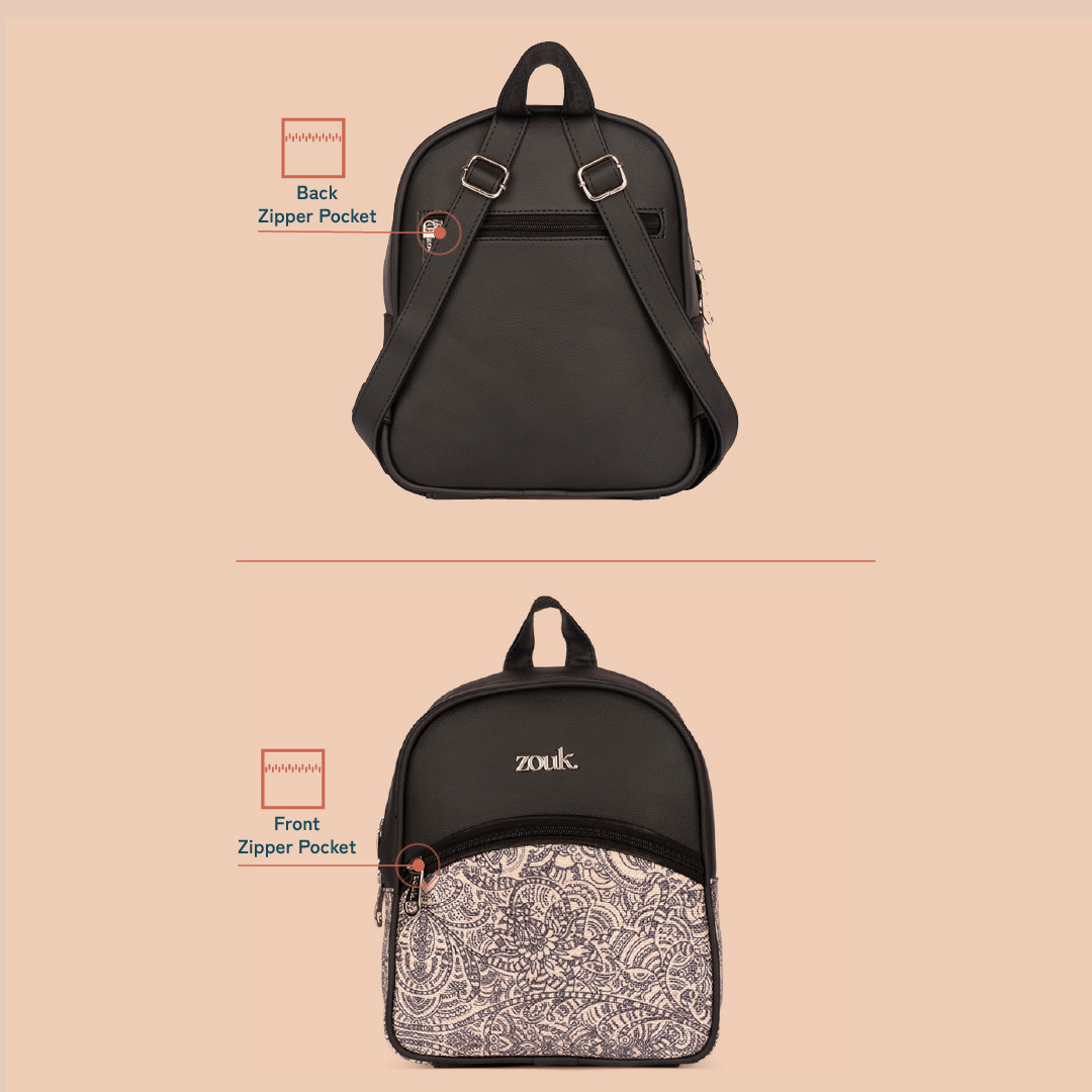 ZIP-Dalila Mini-Daypack - Colaba Shirin